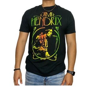 Black Jimi Hendrix tshirt